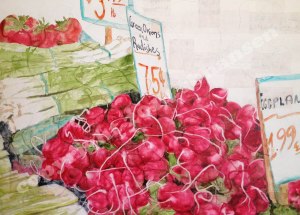 Radishes and String Music