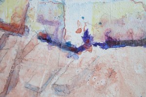 Limestone planter detail