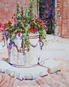 Venice Light, 20 x 16 original, watercolor and watercolor pencil on Clayboard. $500