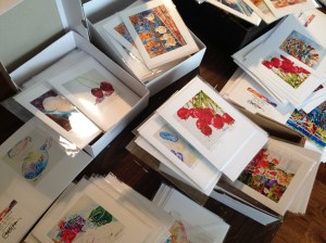 It seemed like we made millions of cards