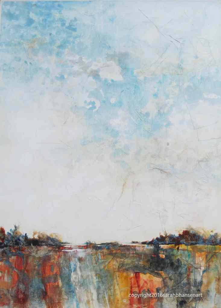 Dreams, 30x22, watercolor and mixed media on Plexiglas